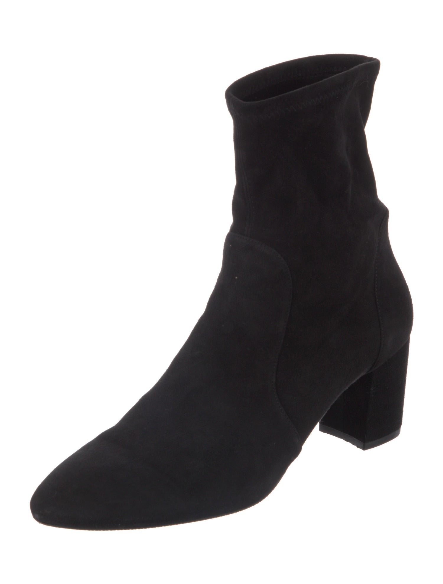 Stuart Weitzman Suede Sock Boots