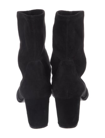 Stuart Weitzman Suede Sock Boots