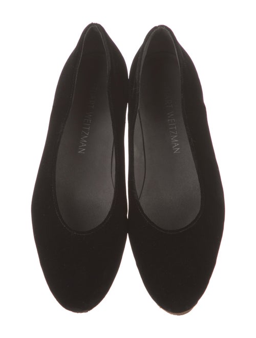 Stuart Weitzman Velvet Flats