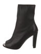 Stuart Weitzman Leather Sock Boots