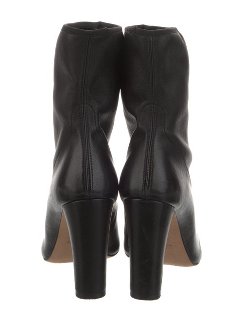 Stuart Weitzman Leather Sock Boots
