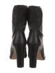 Stuart Weitzman Leather Sock Boots