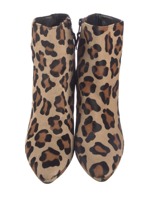 Stuart Weitzman Ponyhair Animal Print Boots
