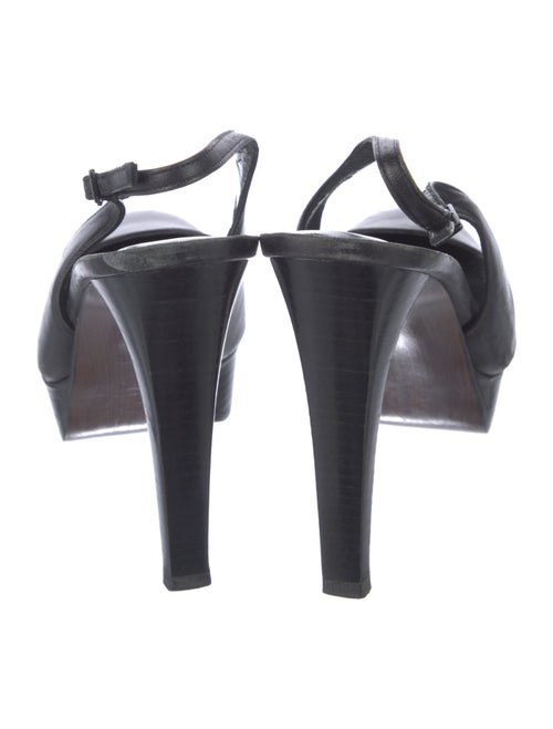 Stuart Weitzman Leather Slingback Pumps