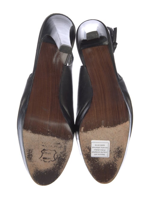 Stuart Weitzman Leather Slingback Pumps