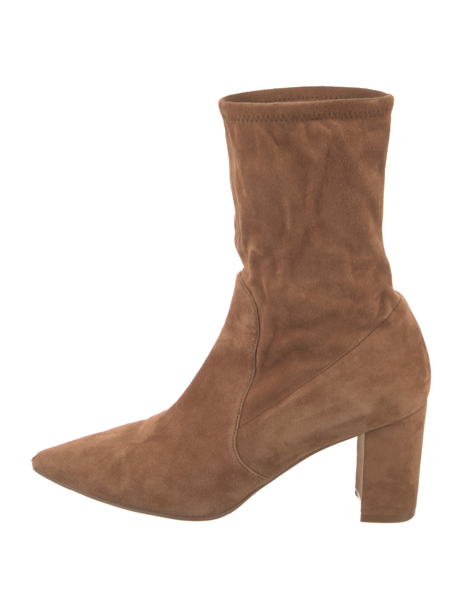 Stuart Weitzman Suede Sock Boots