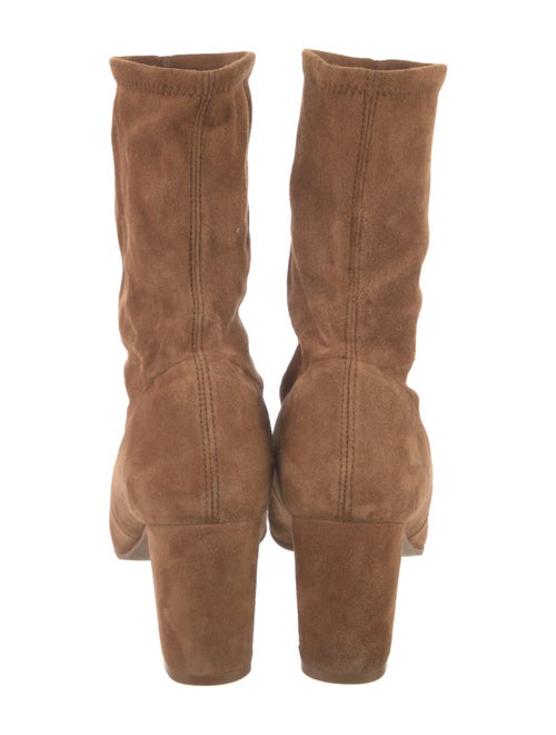 Stuart Weitzman Suede Sock Boots