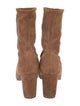 Stuart Weitzman Suede Sock Boots