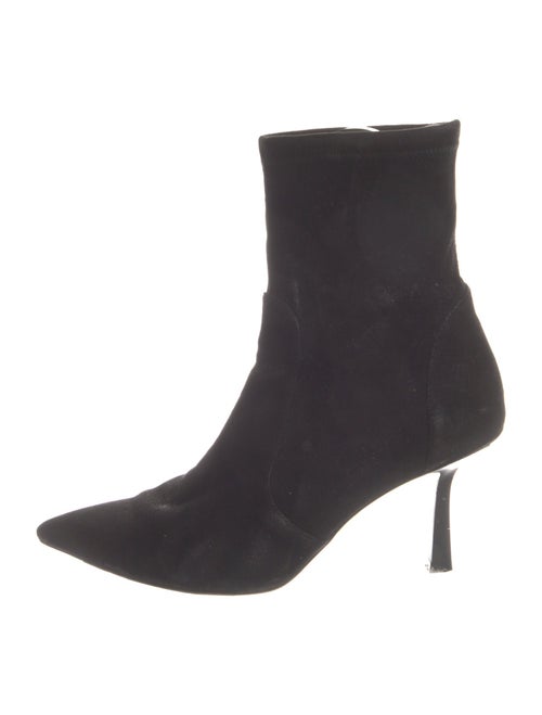 Stuart Weitzman Suede Sock Boots