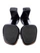 Stuart Weitzman Patent Leather Slides