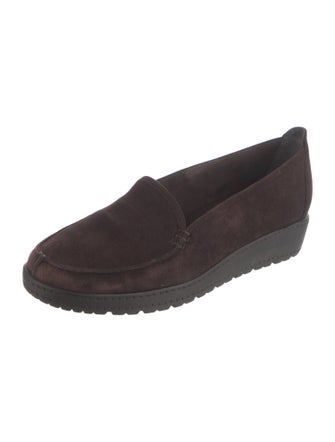 Stuart Weitzman Suede Loafers