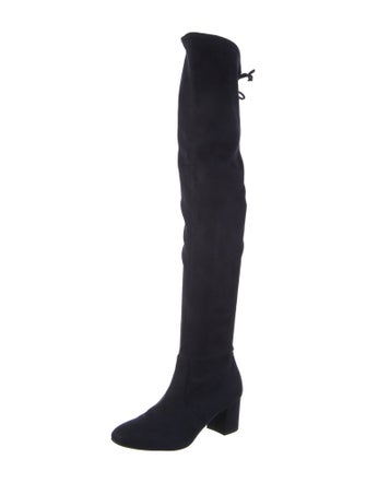 Stuart Weitzman Velvet Boots