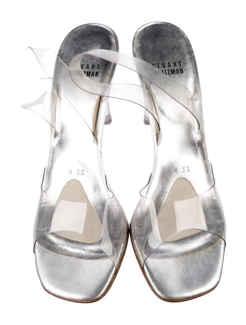 Stuart Weitzman Leather Slides