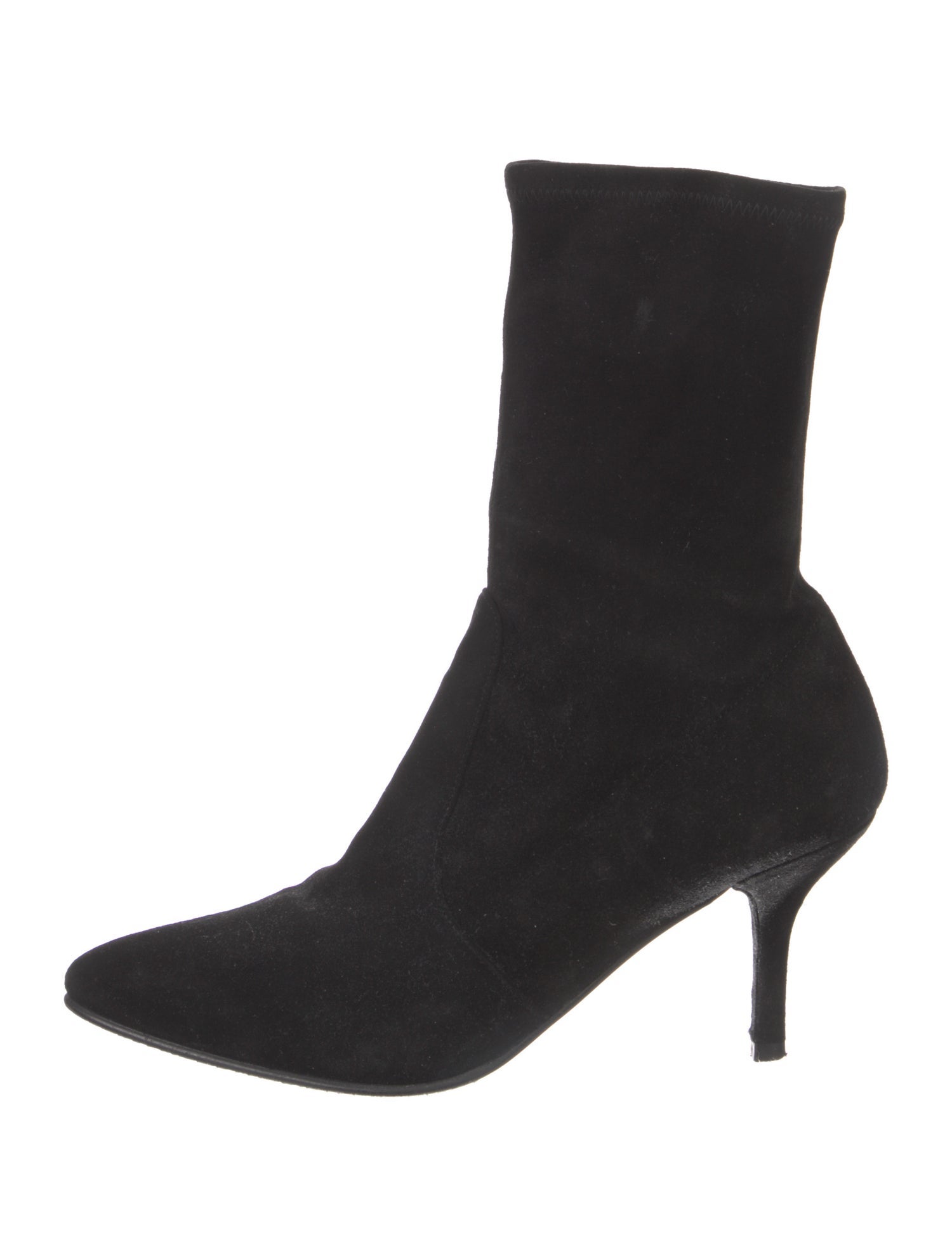 Stuart Weitzman Suede Sock Boots