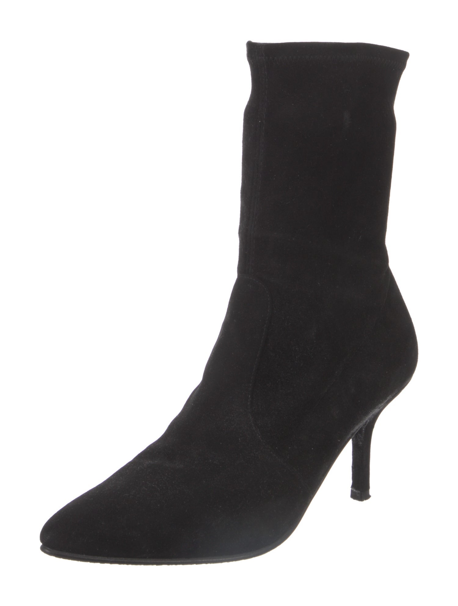 Stuart Weitzman Suede Sock Boots