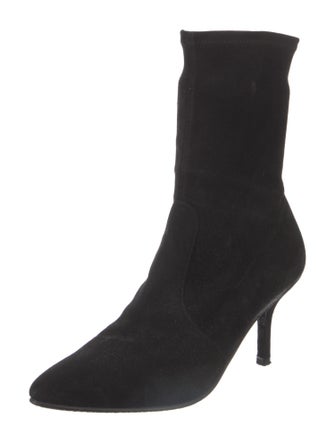 Stuart Weitzman Suede Sock Boots