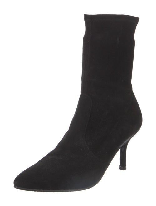 Stuart Weitzman Suede Sock Boots