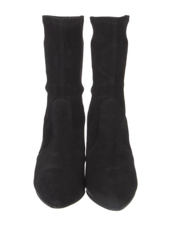 Stuart Weitzman Suede Sock Boots