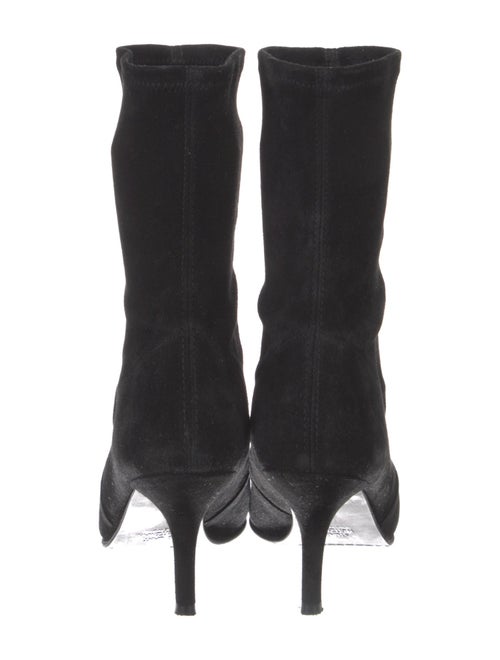 Stuart Weitzman Suede Sock Boots