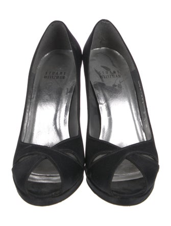 Stuart Weitzman Satin Pumps