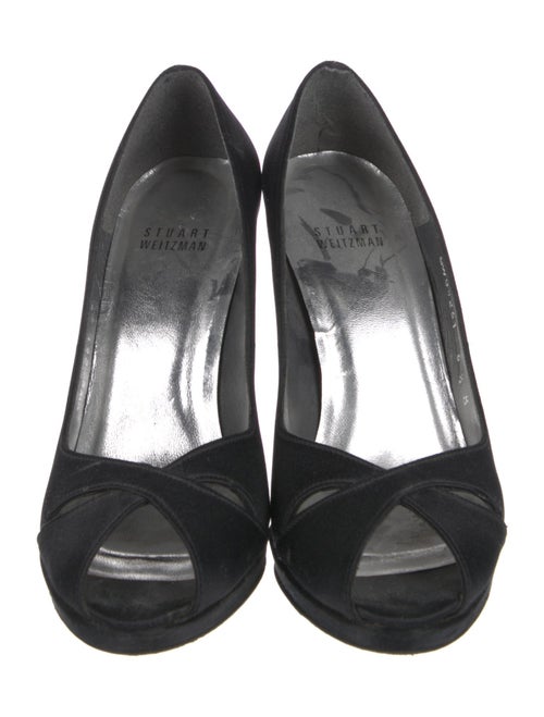 Stuart Weitzman Satin Pumps