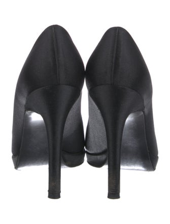 Stuart Weitzman Satin Pumps