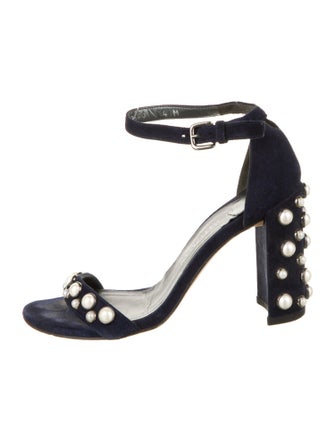Stuart Weitzman Suede Sandals
