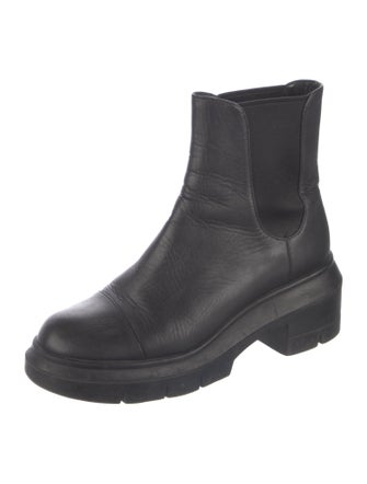 Stuart Weitzman Leather Chelsea Boots