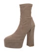 Stuart Weitzman Suede Sock Boots