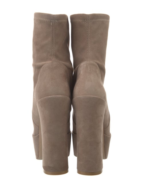 Stuart Weitzman Suede Sock Boots