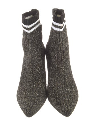 Stuart Weitzman Printed Sock Boots