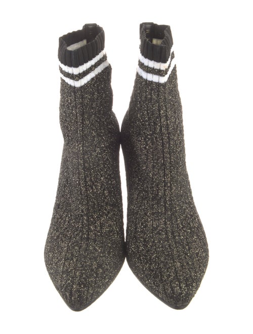 Stuart Weitzman Printed Sock Boots