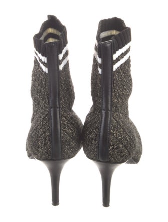 Stuart Weitzman Printed Sock Boots