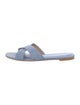 Stuart Weitzman Suede Slides