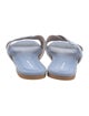 Stuart Weitzman Suede Slides