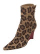 Stuart Weitzman Ponyhair Animal Print Boots
