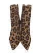 Stuart Weitzman Ponyhair Animal Print Boots