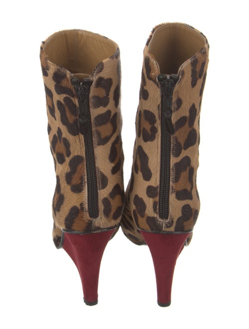 Stuart Weitzman Ponyhair Animal Print Boots
