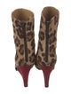 Stuart Weitzman Ponyhair Animal Print Boots