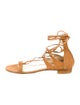 Stuart Weitzman Suede Gladiator Sandals