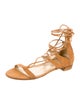 Stuart Weitzman Suede Gladiator Sandals