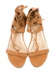 Stuart Weitzman Suede Gladiator Sandals
