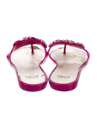 Stuart Weitzman Rubber Slides