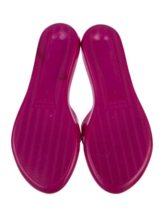 Stuart Weitzman Rubber Slides