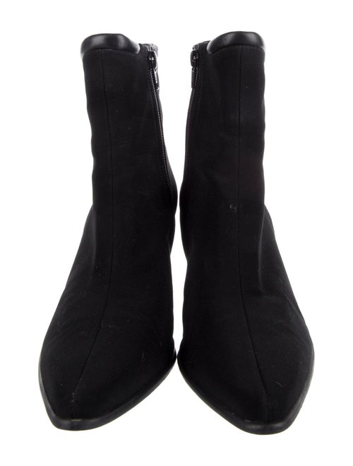 Stuart Weitzman Leather Trim Embellishment Boots