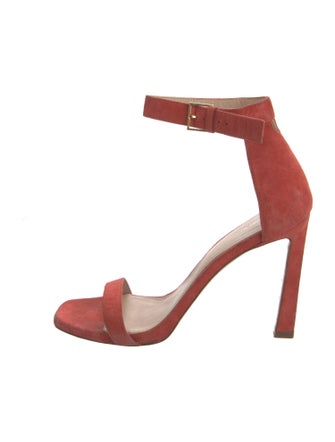 Stuart Weitzman Suede D'Orsay Pumps
