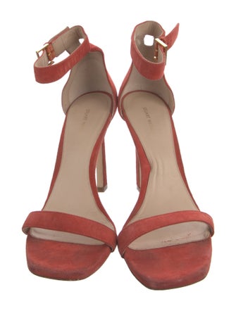 Stuart Weitzman Suede D'Orsay Pumps