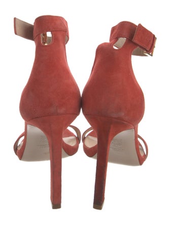 Stuart Weitzman Suede D'Orsay Pumps