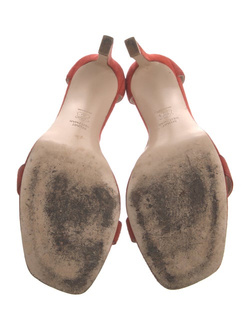 Stuart Weitzman Suede D'Orsay Pumps