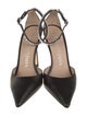 Stuart Weitzman PVC Crystal Embellishments D'Orsay Pumps